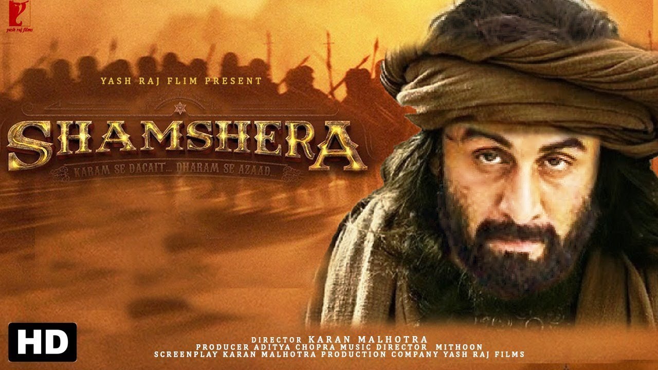 Shamshera (2022) Movie Full Download 480p 720p 1080p